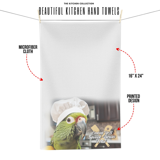 Amazon Parrot Tea Towel