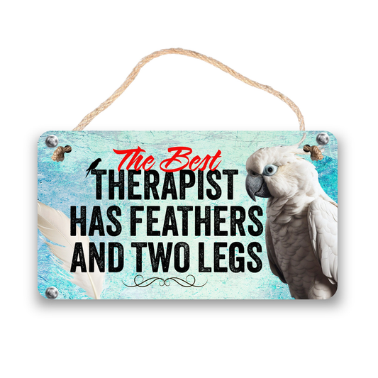 Cockatoo Therapy Sign