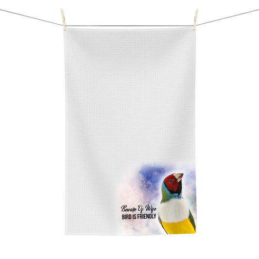Gouldian Finch Tea Towel