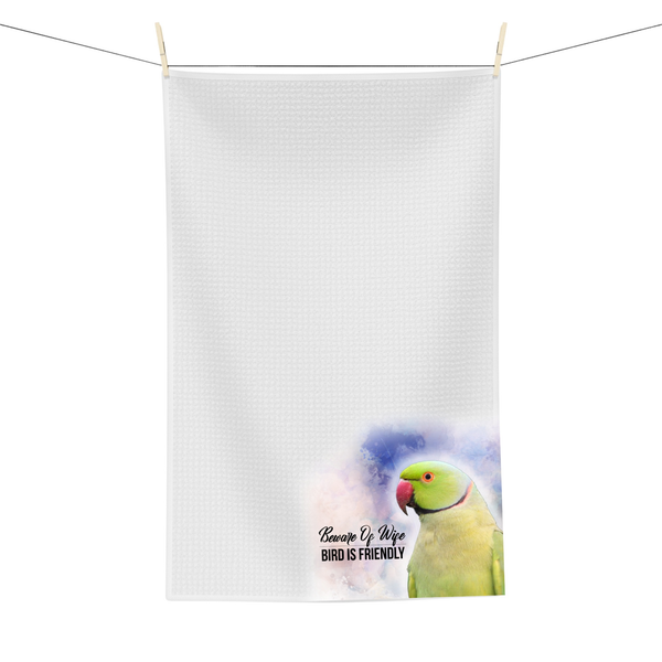 Ringneck Parrot Tea Towel