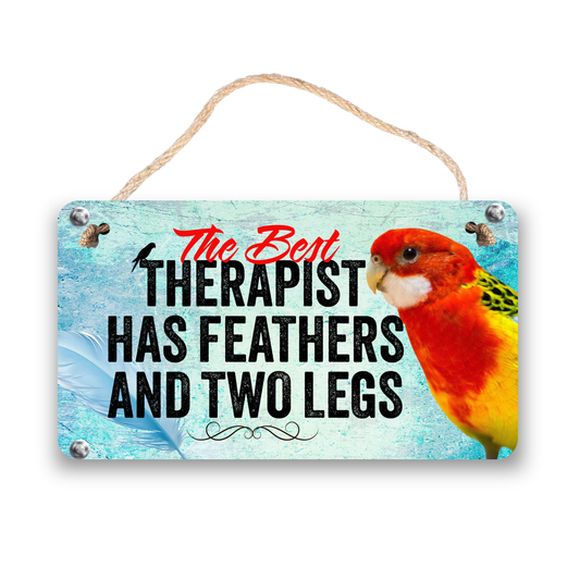 Rosella Parrot Therapy Sign