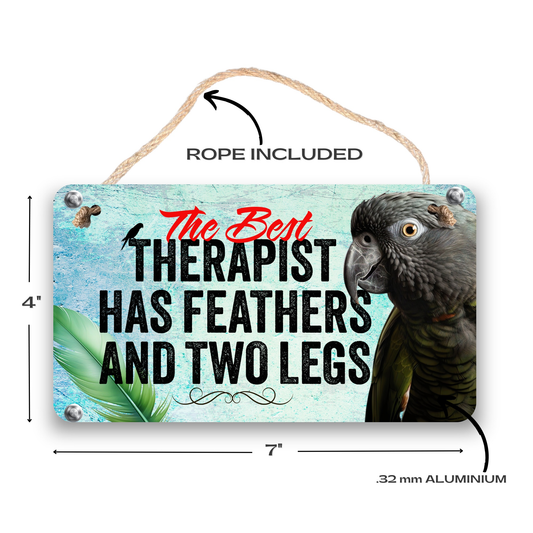 Senegal Parrot Therapy Sign