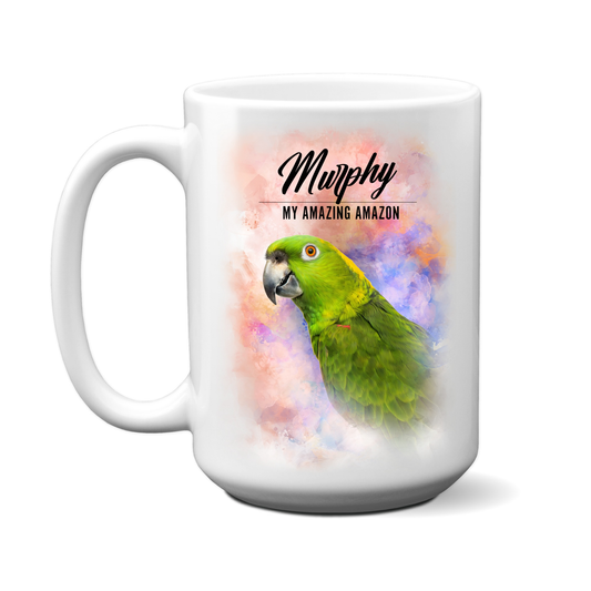 Personalized Amazon Parrot Mug