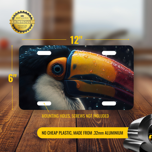 Toucan License Plate