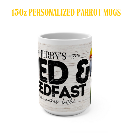 Personalized Amazon Parrot Coffee Mug