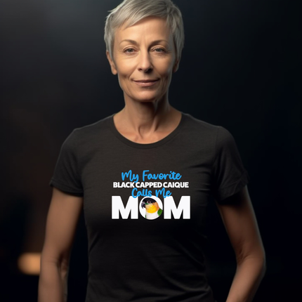 My Favorite Black Cap Caique Calls Me Mom T-Shirt