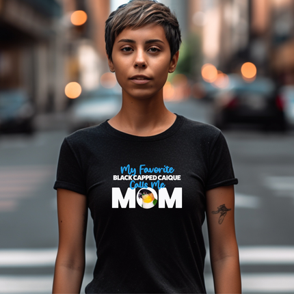 My Favorite Black Cap Caique Calls Me Mom T-Shirt
