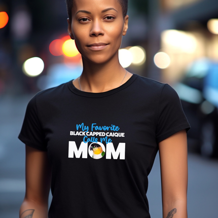 My Favorite Black Cap Caique Calls Me Mom T-Shirt