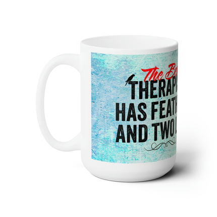Blue Quaker Parrot Mug