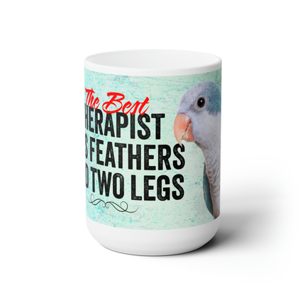 Blue Quaker Parrot Mug