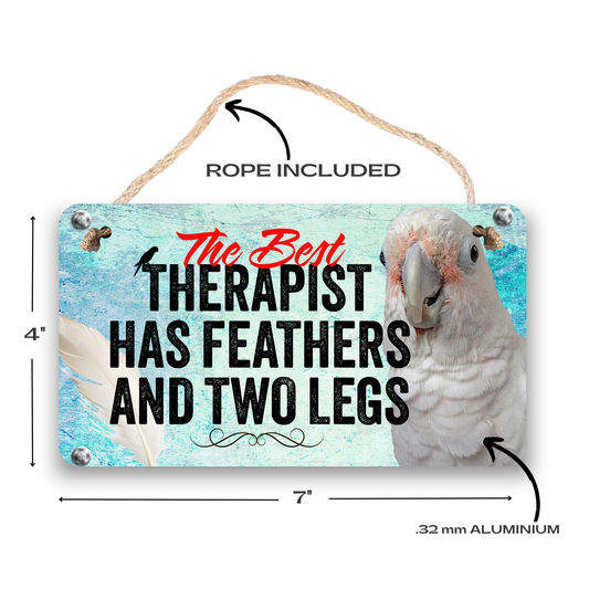 Goffins Cockatoo Therapy Sign