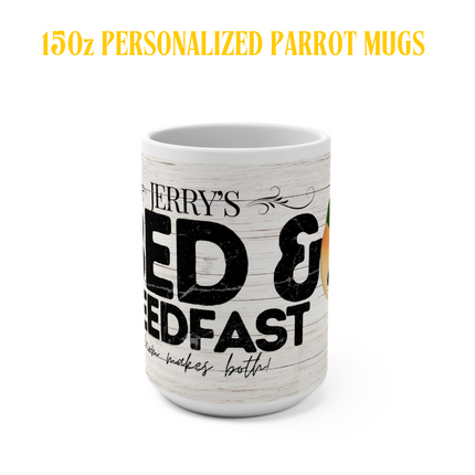 Personalized Macaw Mug