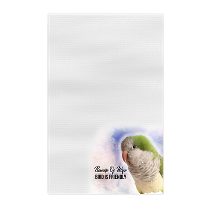 Green Quaker-themed kitchen Towel