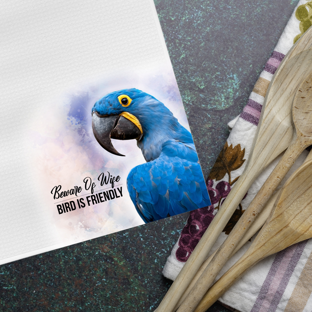 Hyacinth Macaw Tea Towel