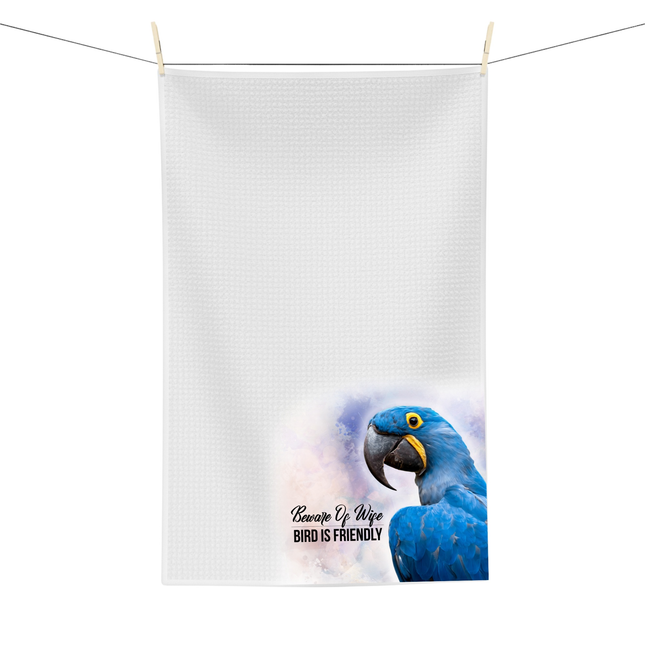 Hyacinth Macaw Tea Towel