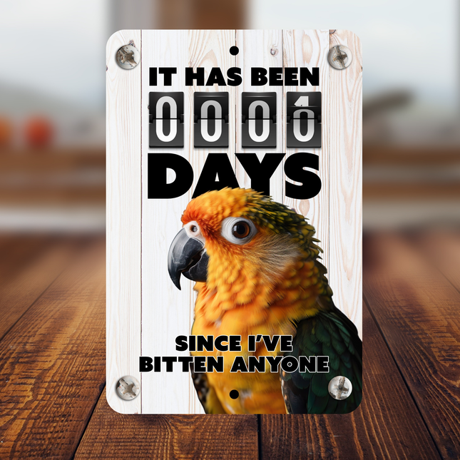 Funny Jenday Conure Sign