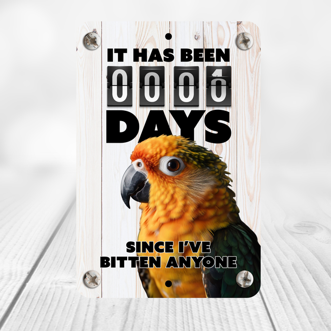 Jenday Conure Sign