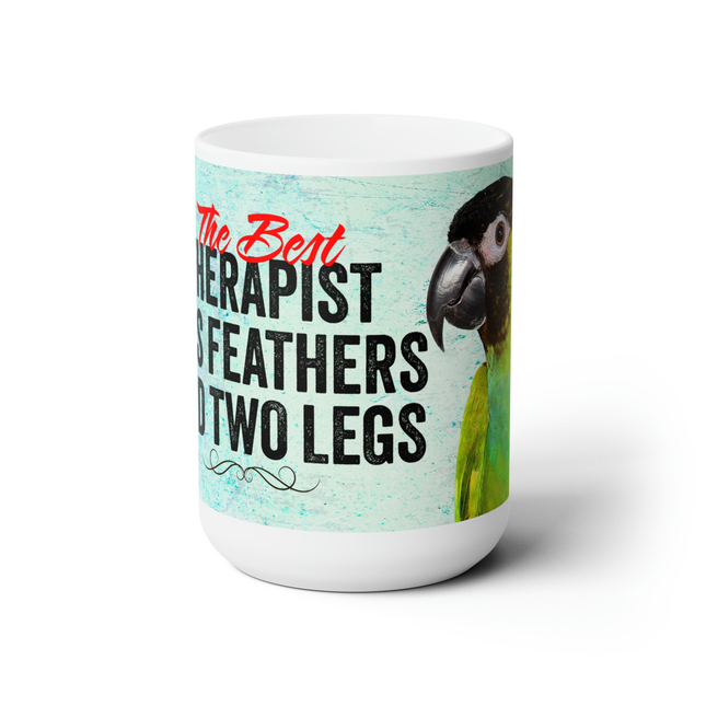 Nanday Conure Therapy Coffee Mug