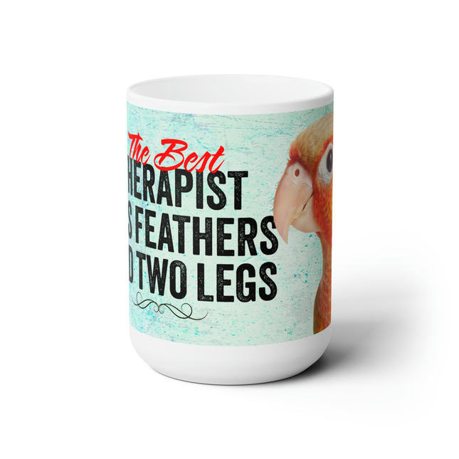 Pineapple Conure Therapy Coffee Mug