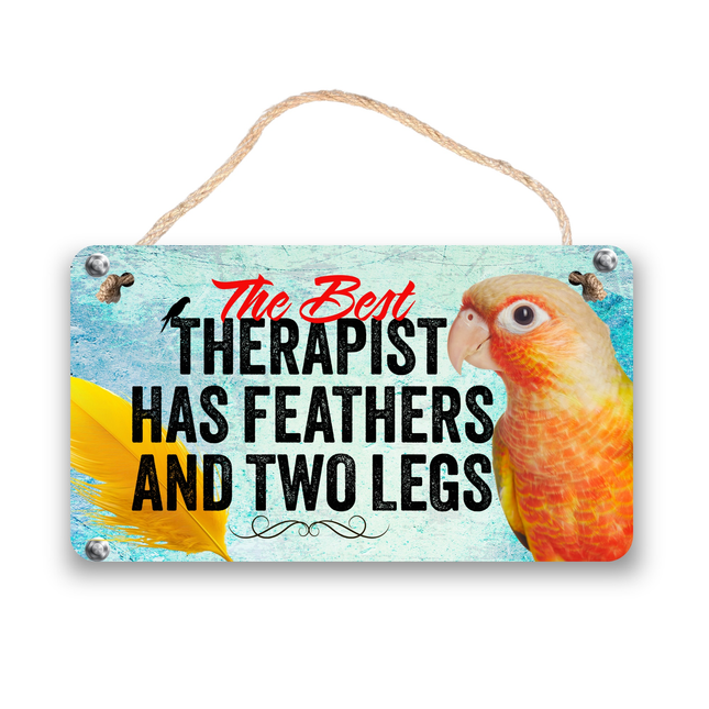 Pineapple Conure Therapy Sign