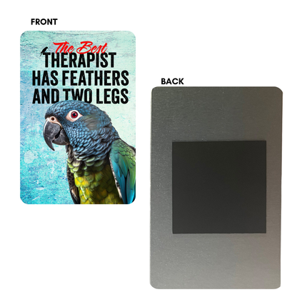 Pionus Parrot Therapy Magnet