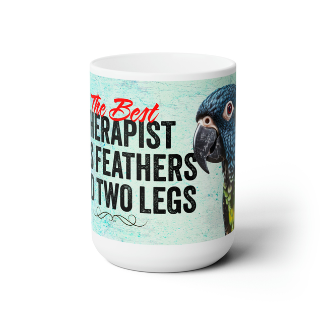 Pionus Parrot Therapy Coffee Mug