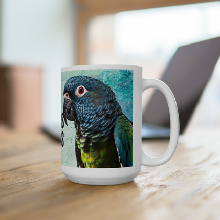 Pionus Parrot Therapy Coffee Mug