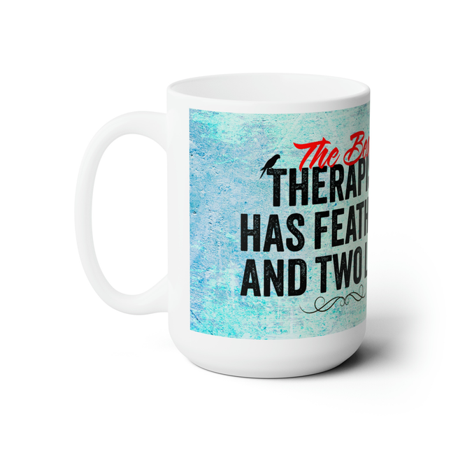 Rainbow Lorikeet Therapy Coffee Mug