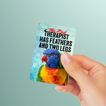 Rainbow Lorikeet Therapy Magnet