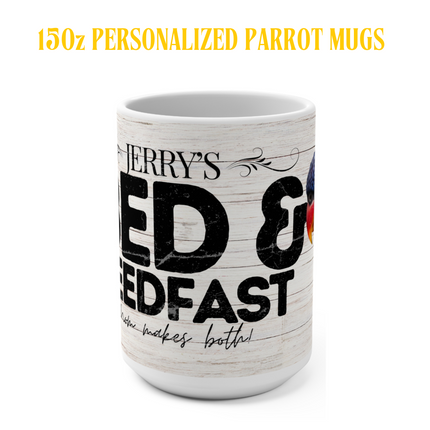 Personalized Rainbow Lorikeet Mug