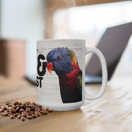 Personalized Rainbow Lorikeet Mug