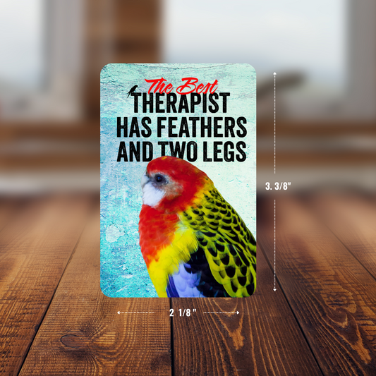 Rosella Parrot Therapy Magnet