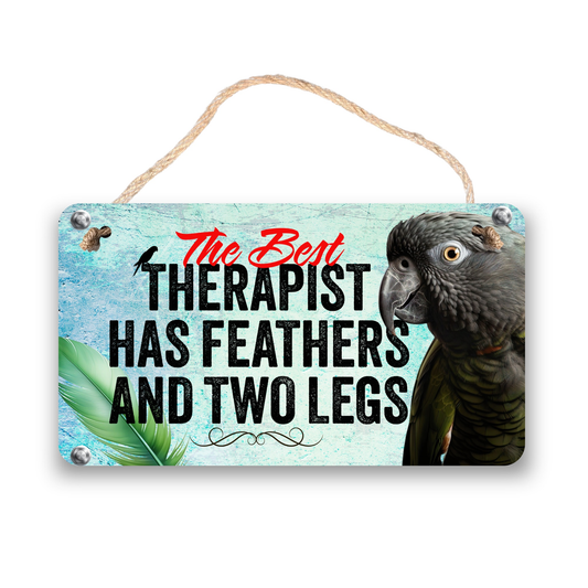 Senegal Parrot Therapy Sign