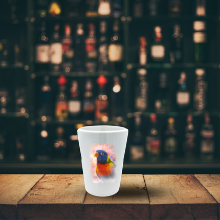 Rainbow Lorikeet Shot Glass