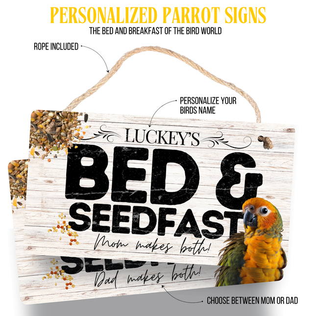 Sun Conure Sign