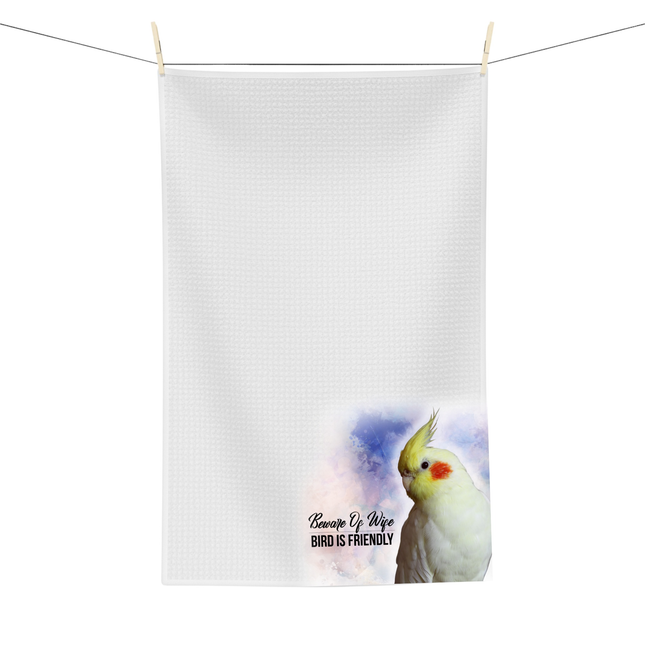 Yellow Cockatiel Tea Towel