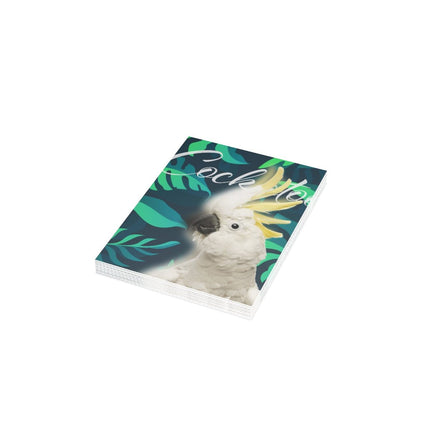 Cockatoo Folded Greeting Cards (1, 10, 30, and 50pcs)