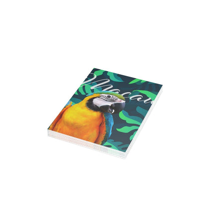 Macaw Folded Greeting Cards (1, 10, 30, and 50pcs)