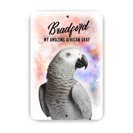 African Gray Sign