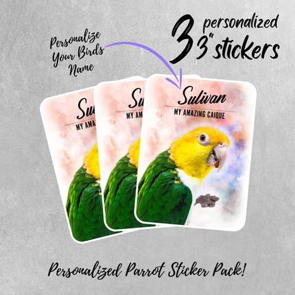 Caique Sticker PAck