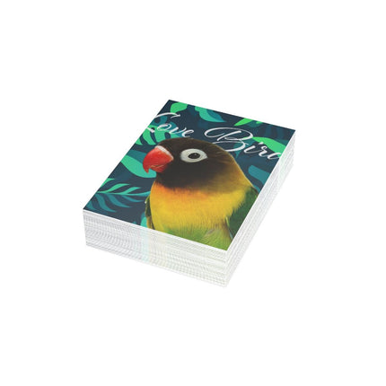 Love Bird Folded Greeting Cards (1, 10, 30, and 50pcs)