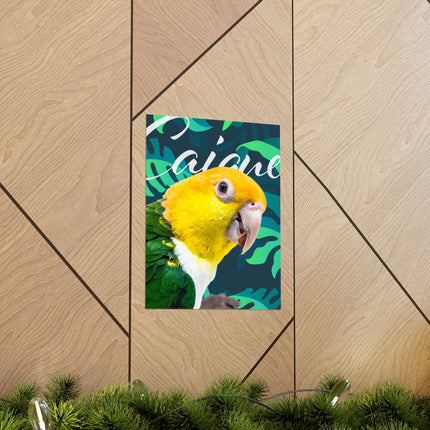 Caique Matte Poster