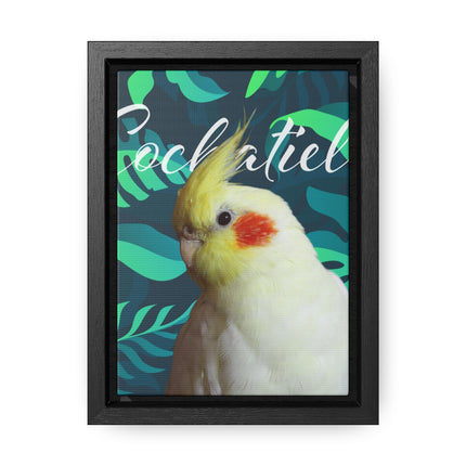 Yellow Cockatiel Gallery Canvas