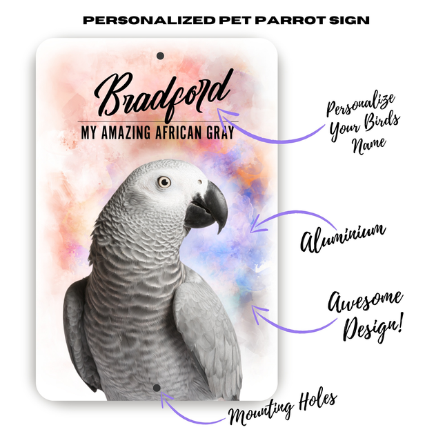 African Gray Sign