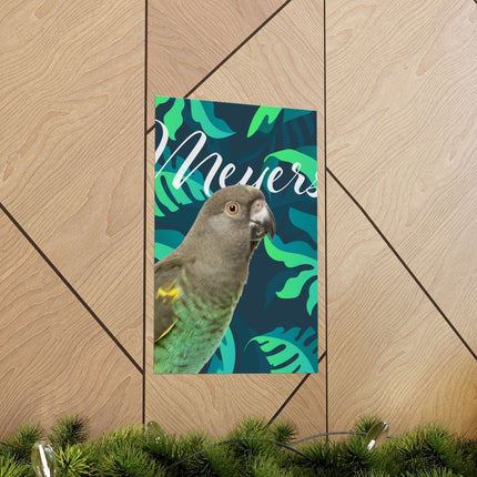 Meyers Parrot Matte Poster