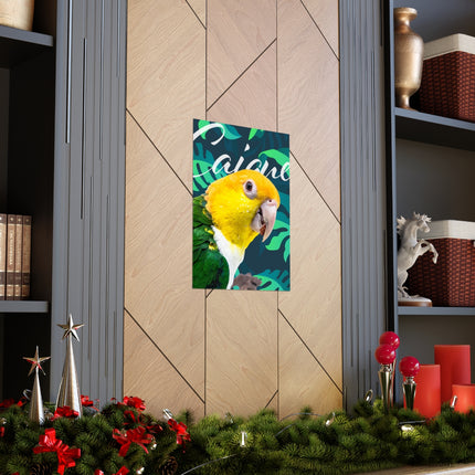 Caique Matte Poster