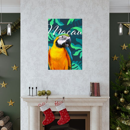 Macaw Matte Poster