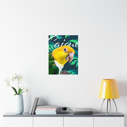 Caique Matte Poster
