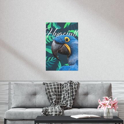 Hyacinth Macaw Matte Poster
