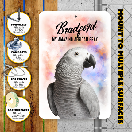 African Gray Sign
